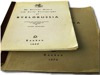 The ancient names and early cartography of Byelorussia
