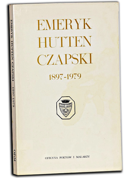 Emeryk Hutten-Czapski (1897-1979), London 1979