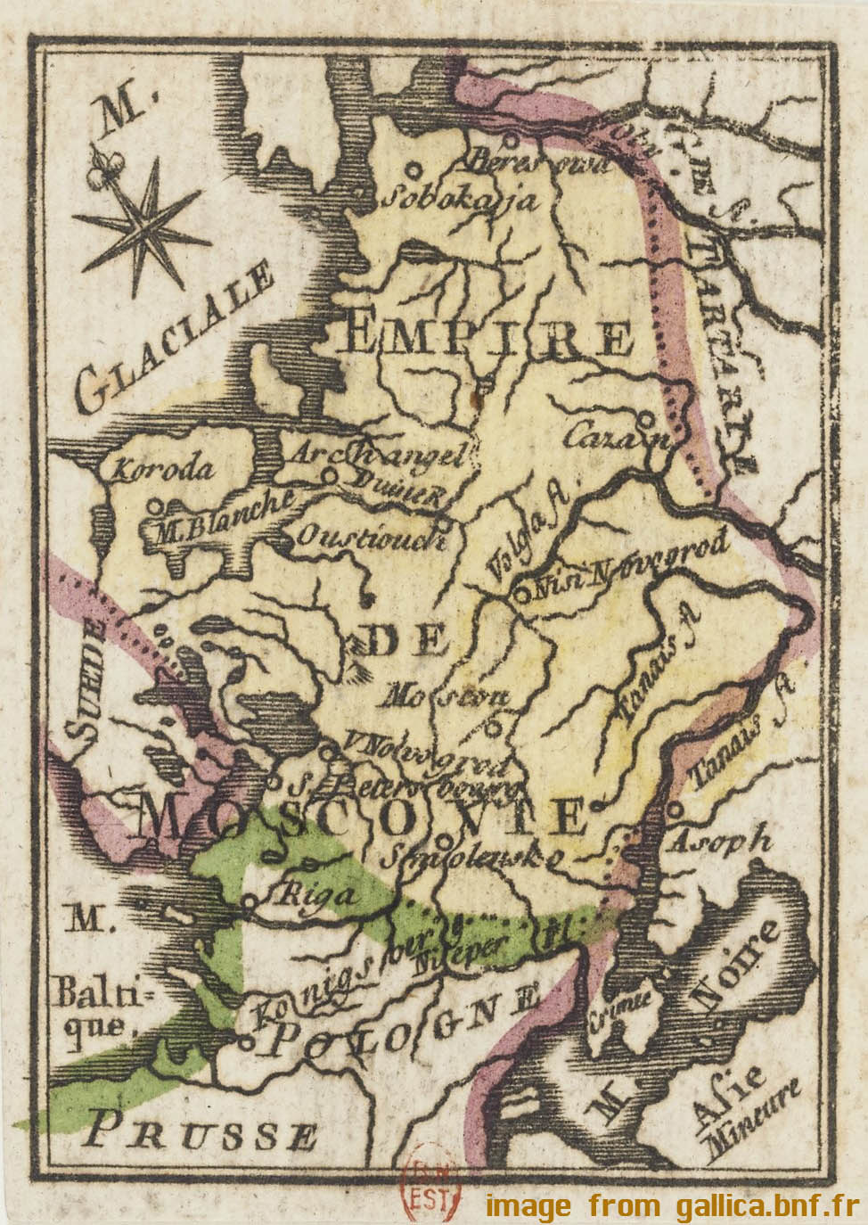 MOSCOVIE carte