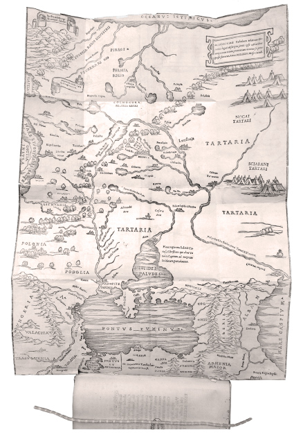 Карта Масковіі, 1525 Джовіа-Герасімаў