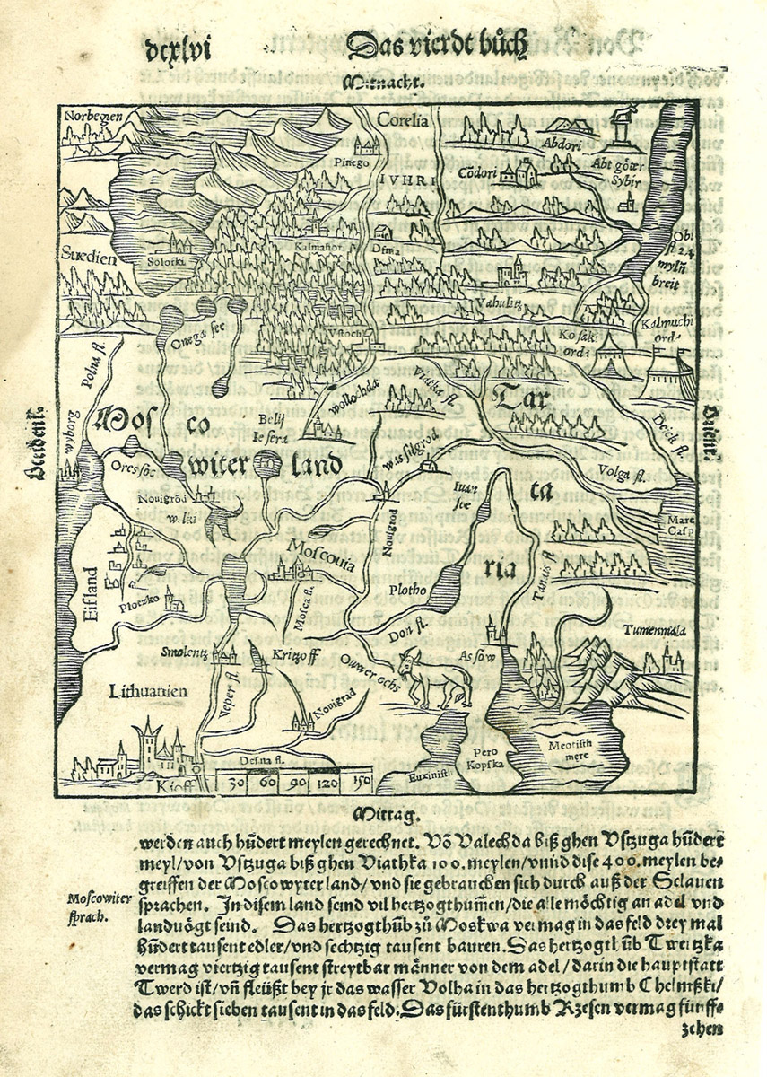 Munster. Moscowiterland, 1544