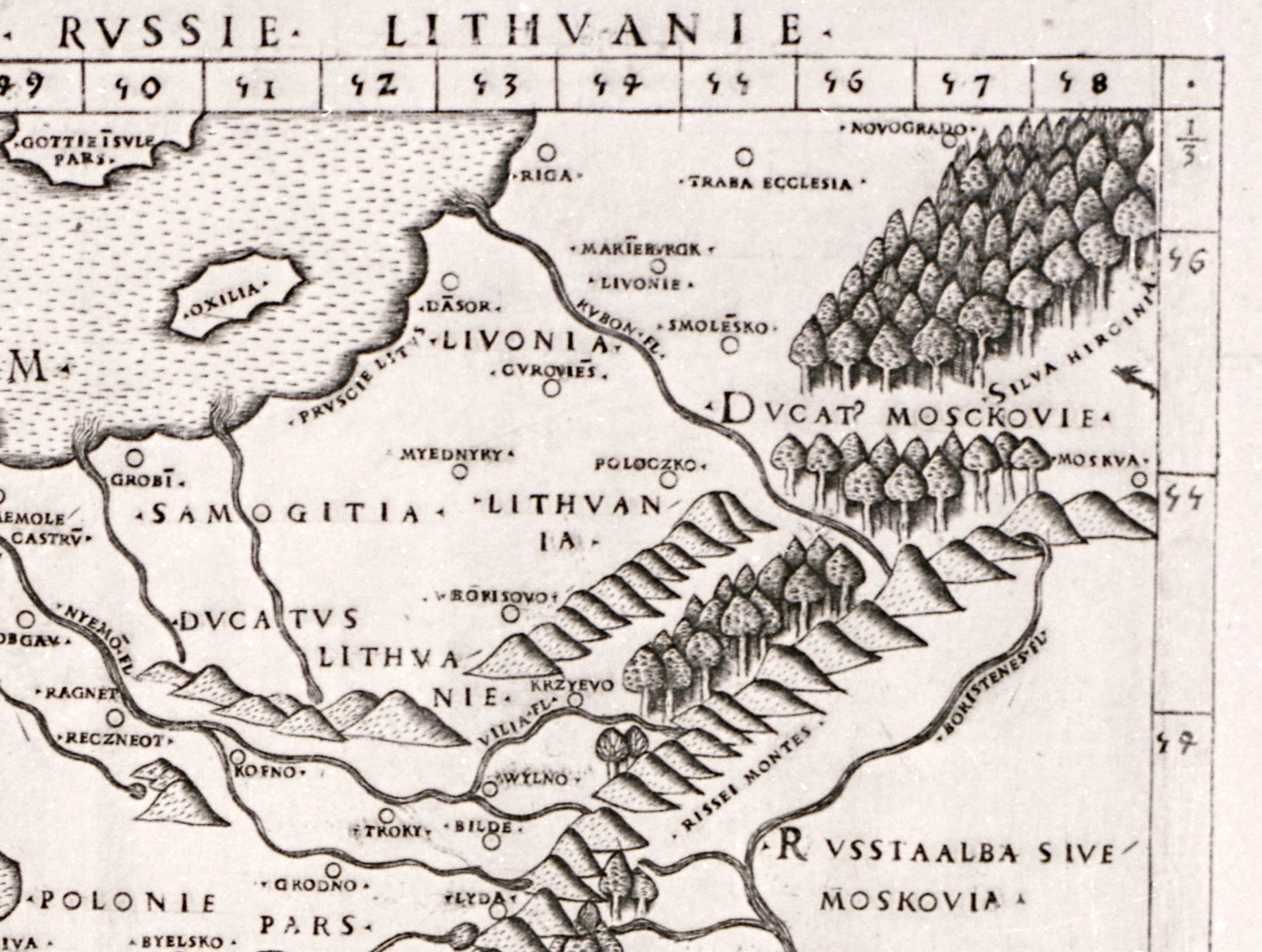 Беневентано-Ваповский. Tabula Moderna Polonie..., 1507