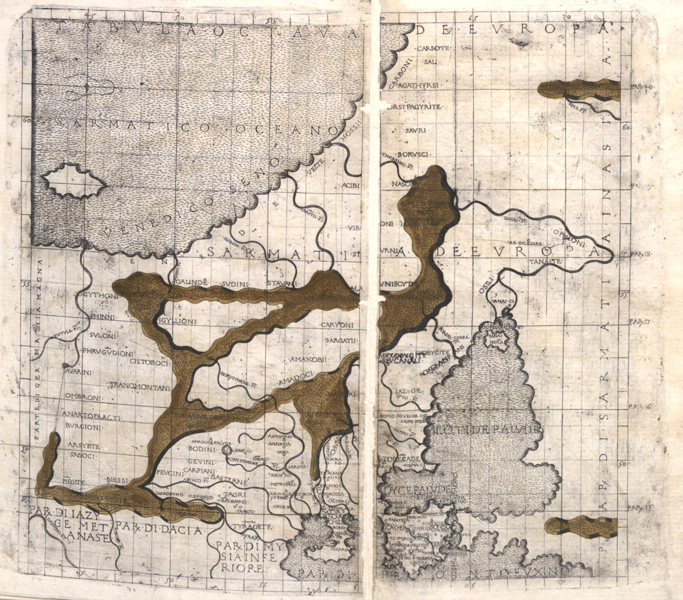Tabula Europae VIII, 1482