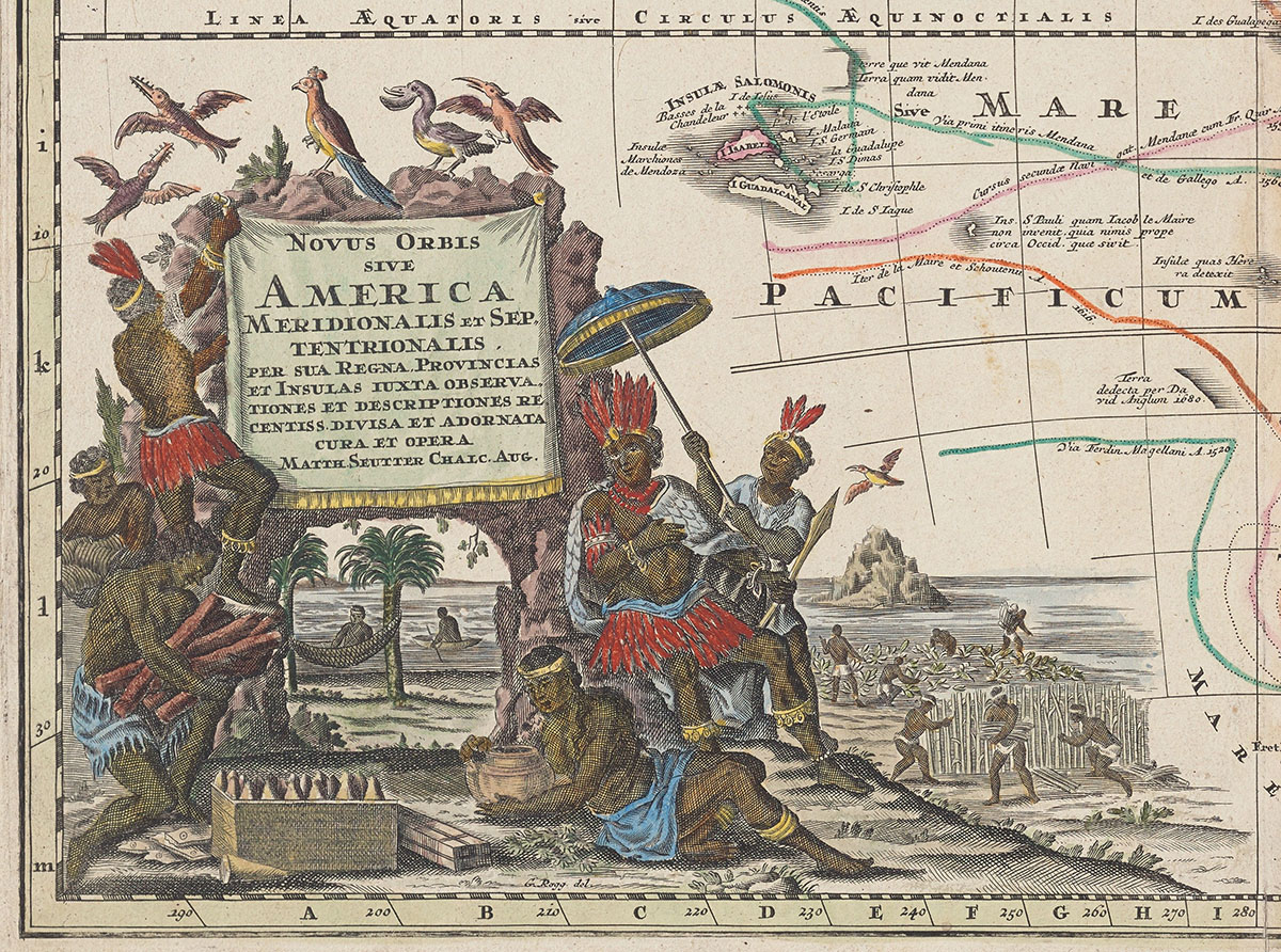 Chet Van Duzer. Colonialism in the Cartouche: Imagery and Power in Early Modern Maps