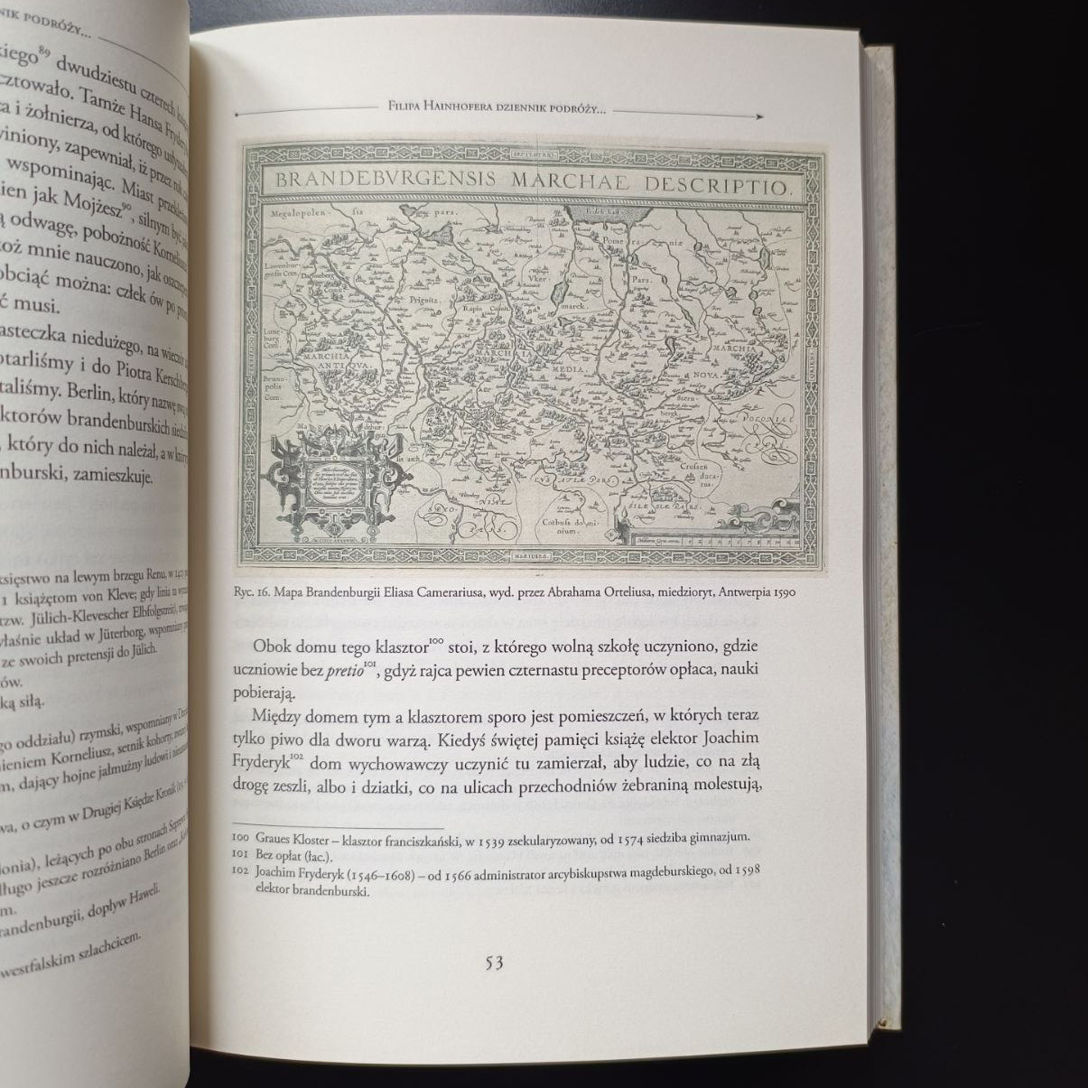 Filipa Hainhofera dziennik podróży zawierający obrazki z Frankonii, Saksonii..., 1617