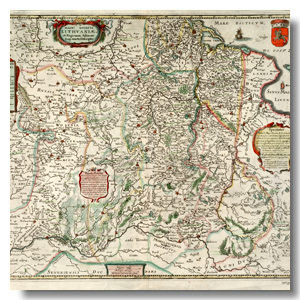 старинная карта ВКЛ скачать