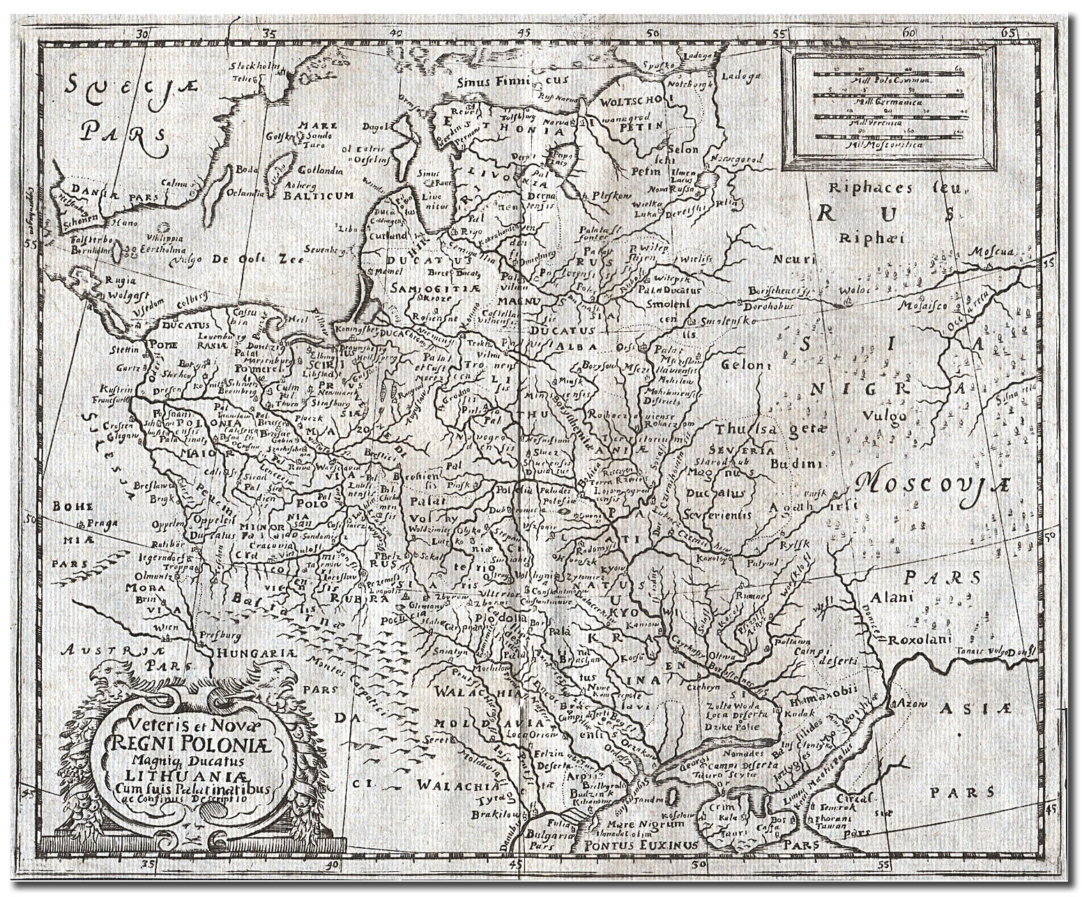 Старинная карта