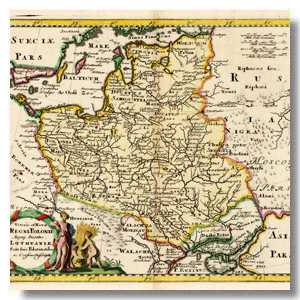 Rzeczpospolita mapa