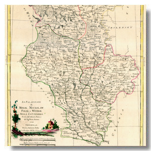 старинная карта минск