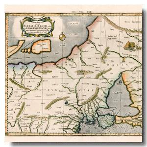 сарматия старая карта