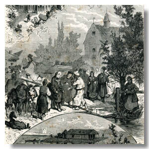 Jüdischer gepäckträger